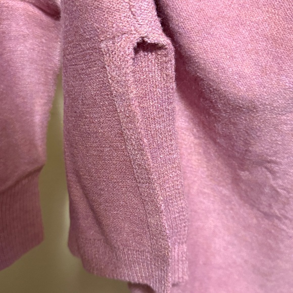 Davi & Dani Mauve Mockneck Sweater Tunic - Picture 8 of 11